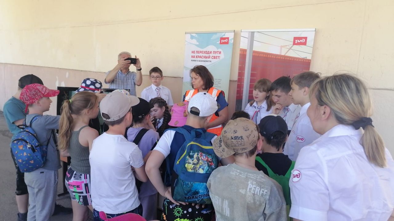 Дети ЛДП приняли участие в игре по станциям,  посвященной ПДД и ПБ &amp;quot;Безопасный город&amp;quot;.